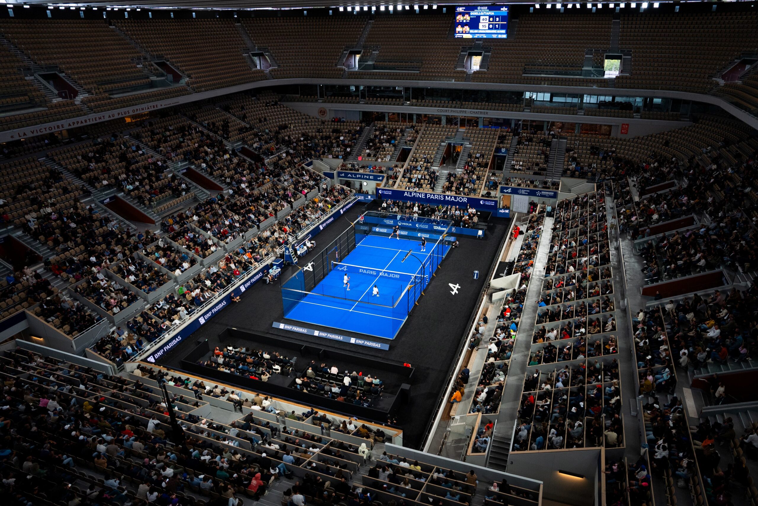 roland garros padel court 